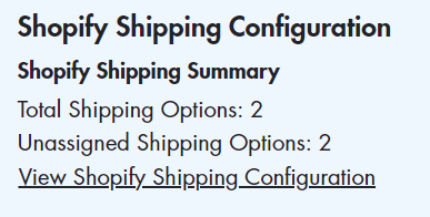 ShopifyShippingConfiguration